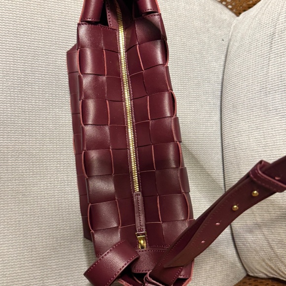 BOTTEGA VENETA Bowling Cassette Barolo Woven Leather Medium Bag - Picture 6 of 15